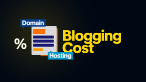 blogging cost in 2026