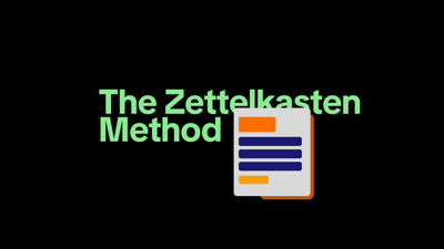 zettelkasten method for beginners - the owl logic