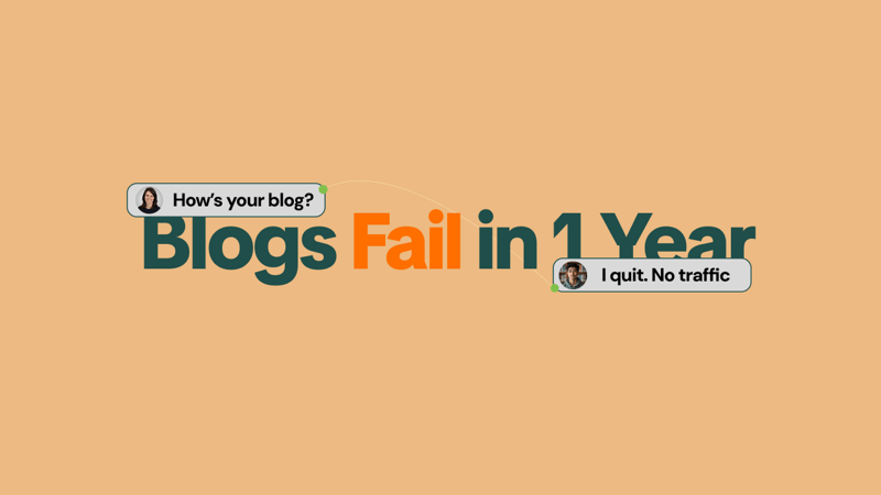 why most blogs fail